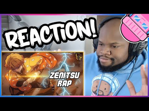 ZENITSU RAP REACTION! ft. Chi-Chi (Demon Slayer) - Connor Quest!