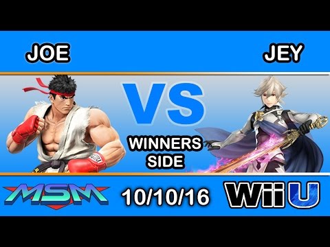 MSM 69 - Joe (Ryu) Vs. Jey (Corrin) Winners Side - Smash Wii U