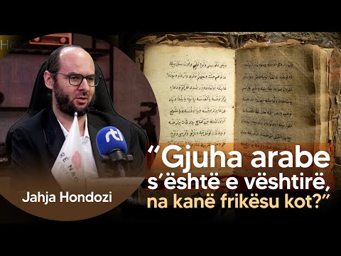 “Gjuha arabe s’është e vështirë, na kanë frikësu kot?” Jahja Hondozi - RTI