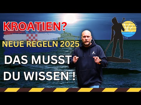 Urlaubsschock Kroatien 2025: Neue Regeln für SUP, Kajak & Boote! Bis 1.000€ Strafe.