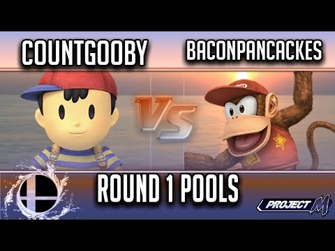 CountGooby (Ness) vs BaconPancakes (Diddy) - Smash 'N' Splash 4 Round 1 Pools