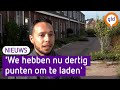 Elektrische laadpalen in lantaarnpalen in Arnhemse wijken.
