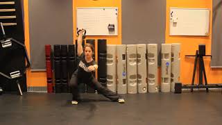 Kettlebell- Overhead Lateral Lunge