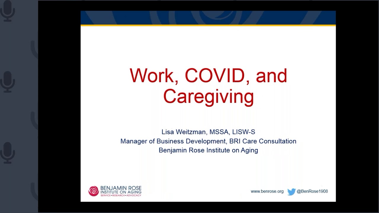 What’s Next: Strategies for Millennial and Working Caregivers