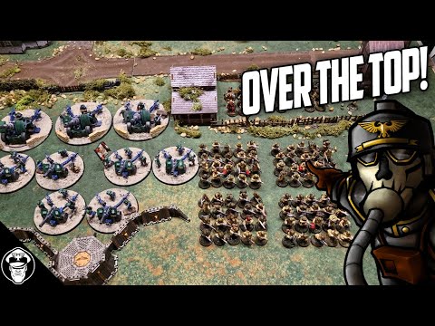 Going Full Krieg! My 2000pts Artillery Spam Army! | Astra Militarum | Warhammer 40,000
