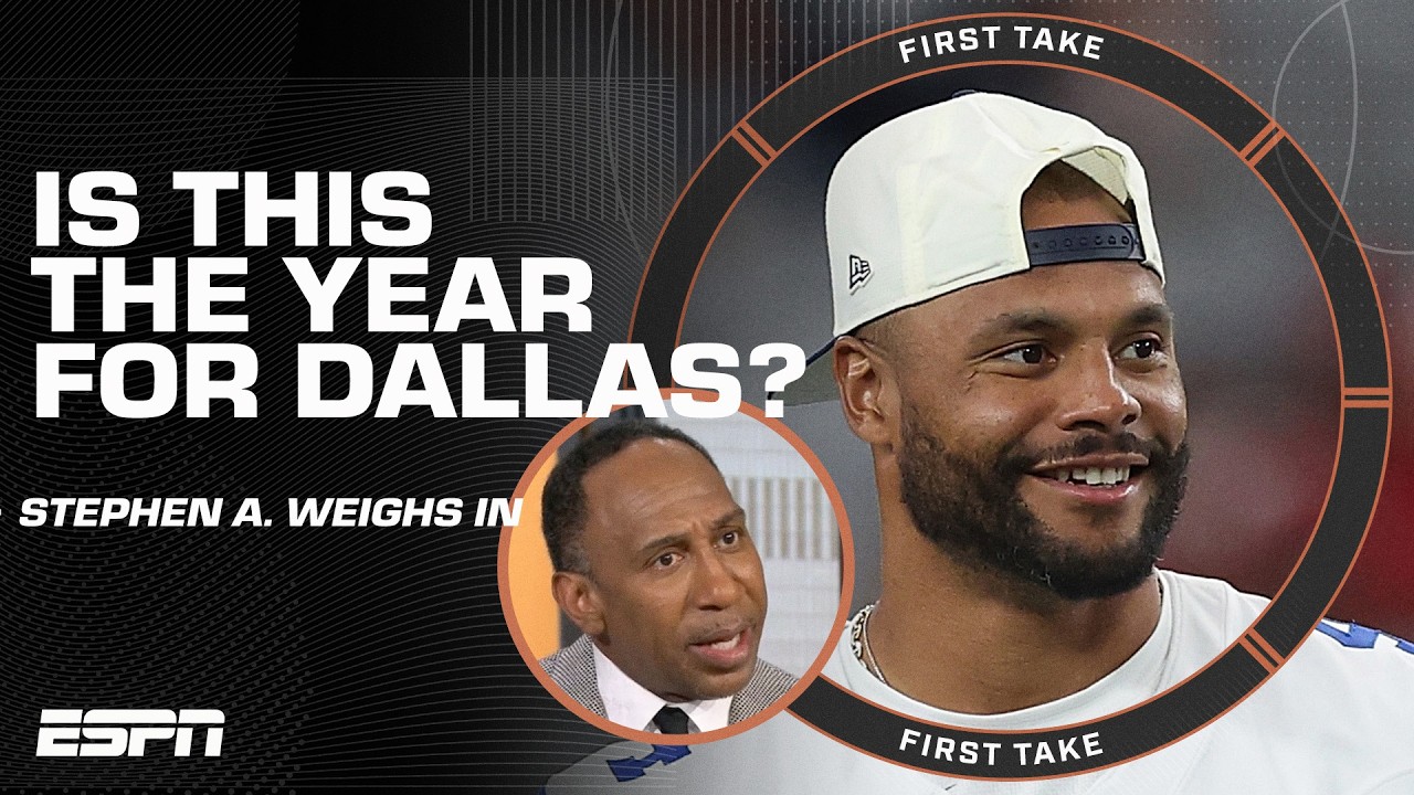 Stephen A. says the Cowboys should WIN THE NFC EAST 😱 | First Take
