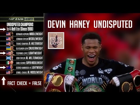 ESPN Boxing was WRONG about Modern 4 Belt Era