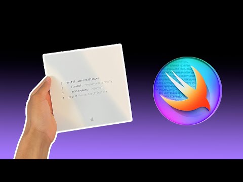 Unboxing My Swift Student Challenge Award!