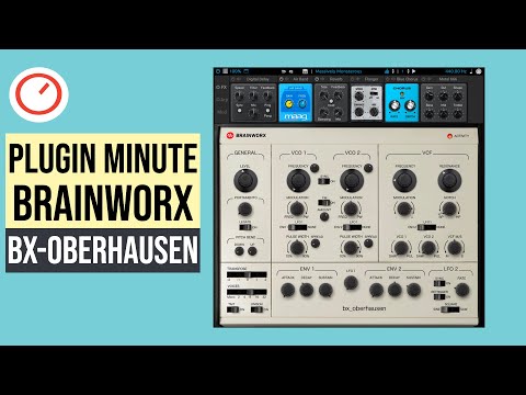 Brainworx bx_oberhausen Synthesizer (Oberheim SEM Emulation) | The Plugin Minute | SYNTH ANATOMY