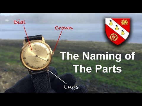 Watch Collectors Essential Knowledge! -  Watch Parts Names and Components in 30 minutes