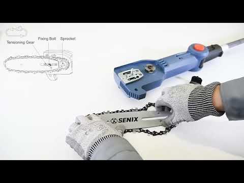 Unboxing Useful Tool | SENIX 20V 25cm(10'') Cordless Pole Saw