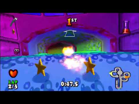 [WR] Muppet RaceMania - Disco - Reverse 3 Laps in 1:49.50