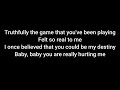 Baby You Are Really Hurting Me Lyrics Aldenmark Niklasson