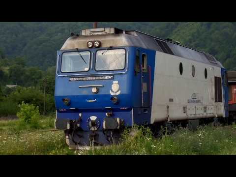 64 1219-6 setzt sich in Valea Vişeului vor den RE 4136