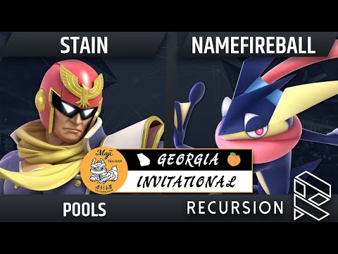 Maji Invitational - Stain (Captain Falcon) Vs. Namefireball (Greninja) - Pools