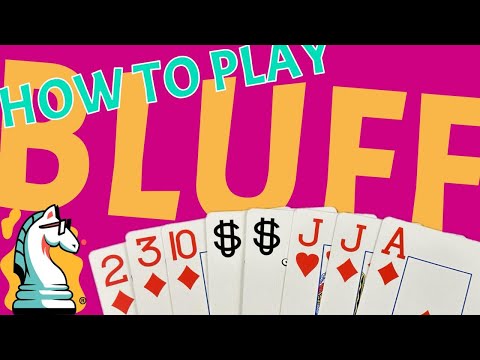 How To Play Bluff: A DECEPTIVELY FUN Card Game!