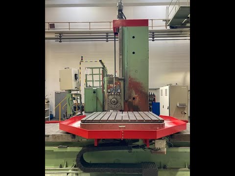 Máquina de perfuração horizontal TOS WHN 13.4 A 1986