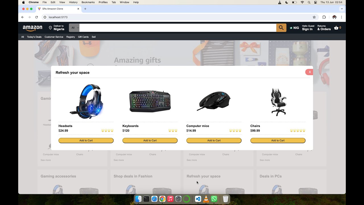 🇨 Amazon Clone Demo 🚀🚀🚀🚀🚀