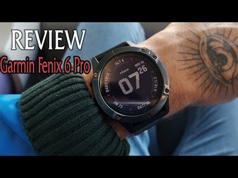 Garmin Fenix 6 Pro - Premium Multisport GPS Watch Review 2020