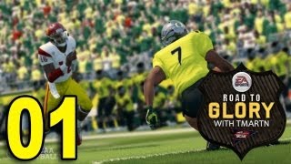 NCAA 14 Road to Glory Part 1 - High School (Let's Play / Walkthrough / Playthrough)