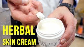 TUTORIAL - Learn how to make a Natural Herbal Skin Cream