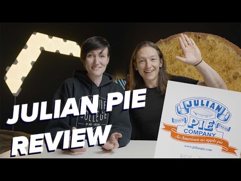 Julian Pie - Dutch Apple Pie Review | BEST PIE IN THE USA?