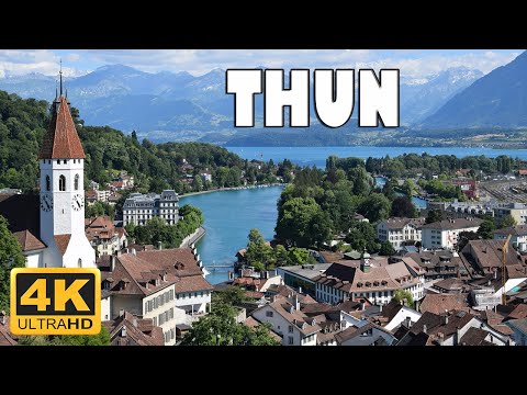Thun, Switzerland 🇨🇭 | 4K Drone Footage
