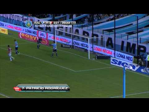 Gol Rodríguez. Racing 2 - Estudiantes 3. Final 2014. Fecha 11. Fútbol Para Todos.