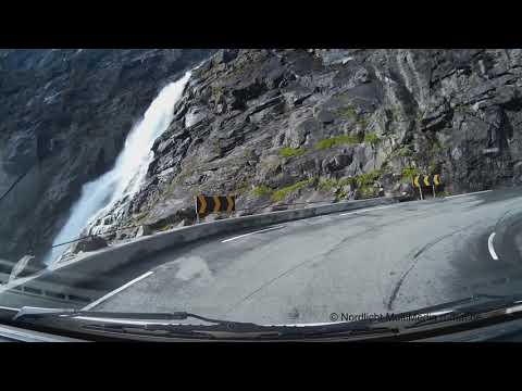 Der Trollstig mit dem Wohnmobil / Trollstigen med bobil