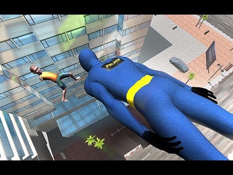 Police Spider Hero City Rescue (by crushiz) - Flying Spider Hero Battle | Android GamePlay