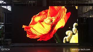 QS TECH LED X wall designed for conference rooms/meeting rooms/monitoring rooms