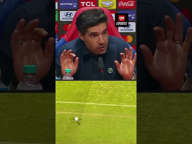 “Nunca vi isso na minha vida”, diz Abel sobre Cerro Porteño diminuir largura do campo | CNN ESPORTES