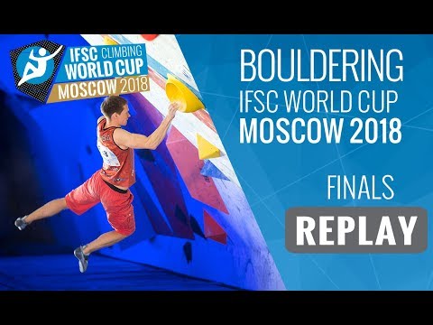 IFSC Climbing World Cup Moscow 2018 - Bouldering - Finals - Men/Women