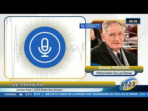 Ernesto Ponzano repasó la historia de Las Rosas a 59 años de su ascenso a ciudad