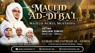 Download lagu 🔴 LIVE | Maulid Ad-Diba'i |Masjid Nurul Musthofa Center Cilodong Depok Jabar| Kamis 23 Juli 2026 mp3