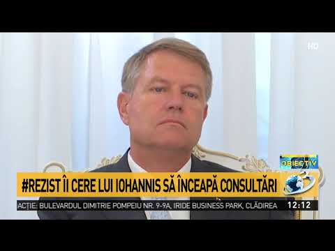 #Rezist îi cere lui Iohannis să înceapă consultări