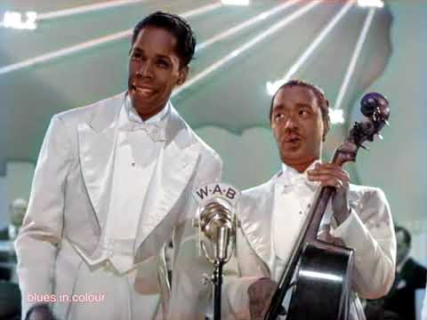 The Ink Spots - 'I've Got A Bone To Pick With You' [Colourised] 1941