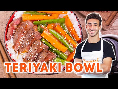 Teriyaki Bowl Recipe 🍚🔥 Umami Packed, Tender and Delicious