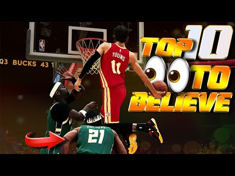 RARE PLAYS You Have To SEE TO BELIEVE - NBA 2K22 TOP 10 Plays Of The Week #4