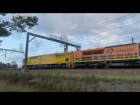 AURIZON GWB104 FIRST TRIAL RUN