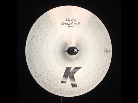 Zildjian 16" K Custom Dark Crash - 982g (video demo) image 2