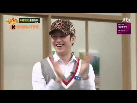 Knowing Brothers Ep 151 -  Joon Gi Fight Brothers a with toy Hammer