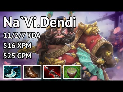 Dota Memories Na`Vi.Dendi - Pudge highlights - Game 3603504405 - Dota 2