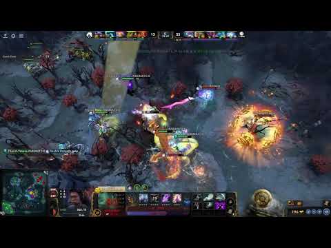 Yatoro Morphling rampage (Team Spirit VS Invictus Gaming)