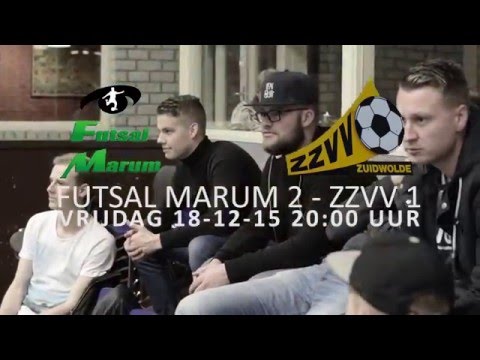 Futsal Marum 2 - ZZVV 1 (Live commentaar)