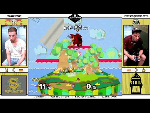 LH - RB | Ice (Fox, Cpt.Falcon) Vs. Ark | K-12 (DK) - Winners Quarter-Final - Melee