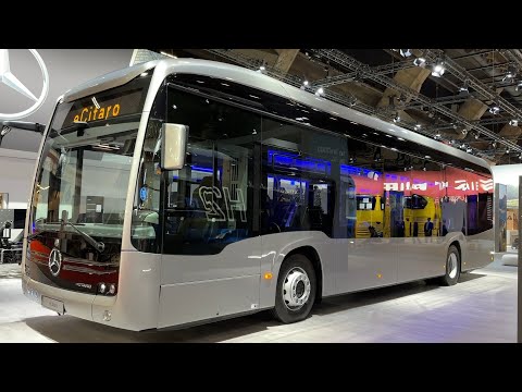 Thumbnail for German Excellence ! 2024 Mercedes-Benz eCitaro Electric Bus Walkaround by Bus