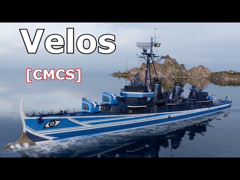 World of WarShips Velos - 6 Kills 196K Damage