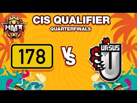 jfshfh178 vs URSUS Gaming Game 2 - Hainan Master Invitational CIS Qualifier: Quarterfinals