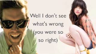 Where Did We Go- Andrew Allen Ft. Carly Rae Jepsen LYRICS